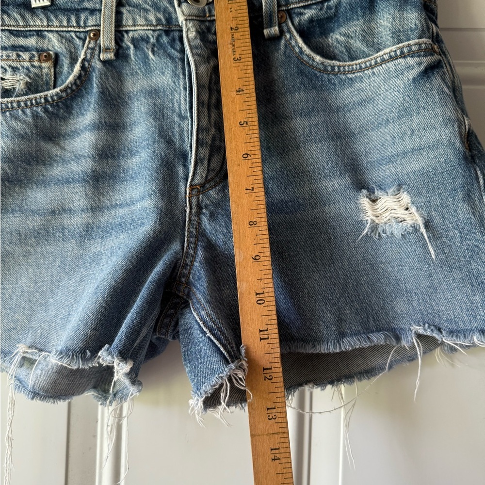 Rag & Bone Dre Low Rise Denim Shorts - Picture 8 of 8